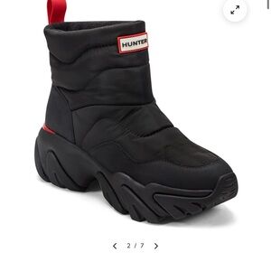 Hunter Black insulated Boots